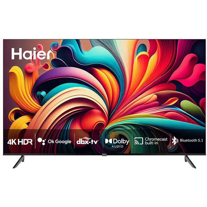 شاشة هاير 70 بوصة سمارت - LED - 4K UHD - أسود H70K801UG شاشة هاير