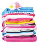 غسالة تعبئة امامية ملابس يوجين - أبيض