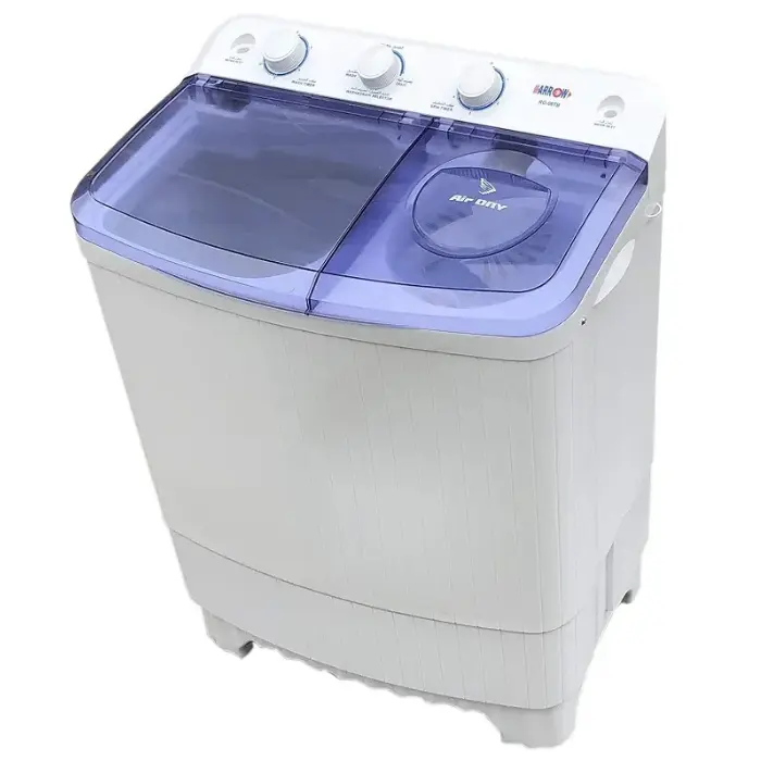 غسالة حوضين 12 كيلو ارو - أبيض RO-12tb/ ro-12ttb غسالة حوضين 12 كيلو