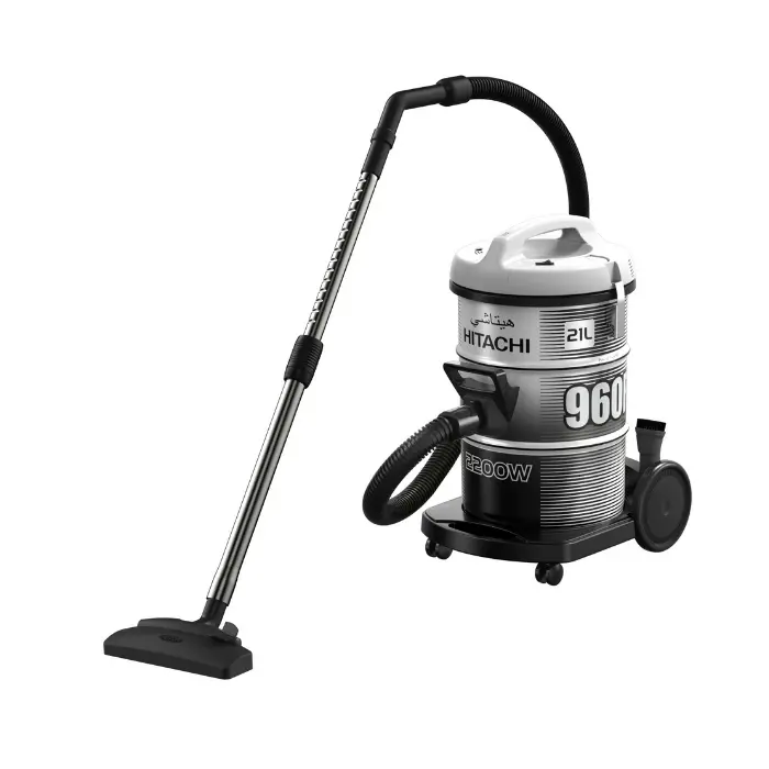 مكنسة هيتاشى كهربائية 2200 وات - فضي CV-960FSS220PG مكنسة هيتاشى