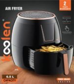 قلاية هوائية كولين 6.5 لتر 2000 وات - أسود