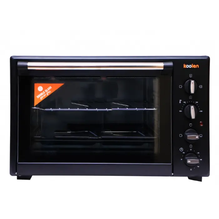 فرن كهربائي كولن بشواية - 60 لتر - 2000 وات - أسود 802104003 فرن كهربائي كولن
