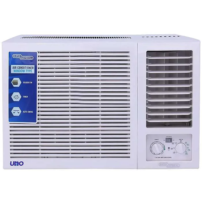 مكيف 18000 وحدة سوبر جنرال شباك أونو - بارد Ksga18ne مكيف 18000 وحدة