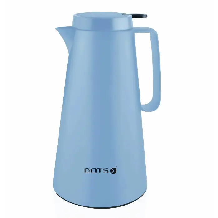 ترمس شاي و قهوة 1 لتر دوتس - أزرق VJD-10PP-03 ترمس شاي و قهوة
