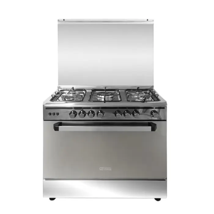 فرن 5 عيون جنرال سوبريم غاز أمان كامل - 90*60 سم GS9650FS فرن 5 عيون