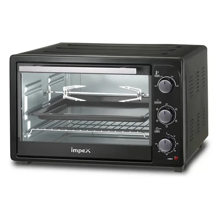 فرن كهرباء امبكس مع شواية 35 لتر 1500 وات - أسود Ov 2901 فرن كهرباء