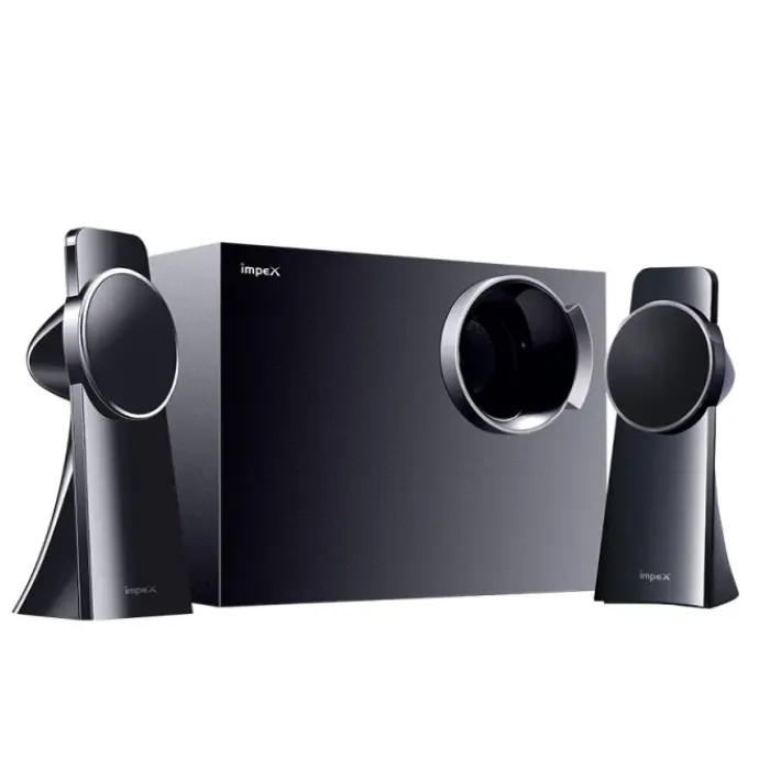 مكبر صوت بلوتوث إمبكس سبيكر متعدد 40 وات - أسود Spinto 2104 مكبر صوت