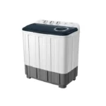 ⁦غسالة ملابس حوضين 10 كيلو تي سي ال - أبيض Twt100-2110s⁩ - الصورة ⁦2⁩