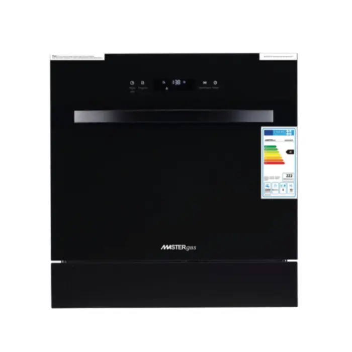 غسالة أطباق ماستر جاز بلت ان 8 أماكن - اسود Mgdwib/g غسالة أطباق