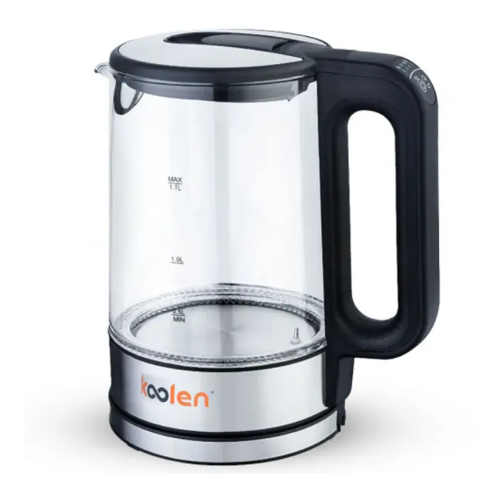 غلاية موية كولين ديجتال 1.7 لتر زجاج - 2200 وات 800102023 غلاية موية