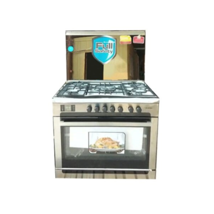 فرن 5 عيون ارنداس غاز - ديجيتال - 2 شواية - 60*90 سم ES9060FSH