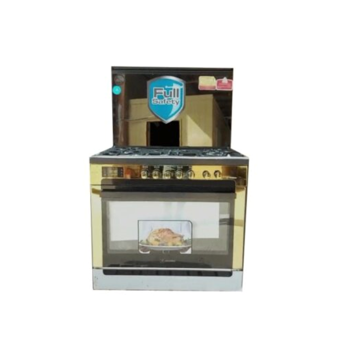 فرن 5 عيون ارنداس غاز - 2 شواية - 60*90 سم ES9060FSGO