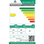 ثلاجة تي سي ال دولابي 15 قدم - انفيرتر - فضي Trc-p460yb1xs