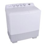غسالة ملابس حوضين هاس 13.5 كيلو - ابيض