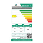 ثلاجة دولابي تي سي ال 17.2 قدم انفرتر - فضي