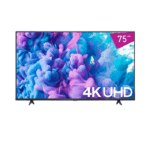 شاشة سمارت تى سى ال 75 بوصة أوامر صوتية – 4K UHD