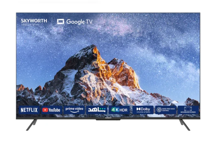 شاشة سكاي وورث 70 بوصة جوجل ذكي - 4K UHD