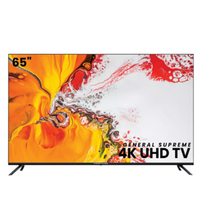 شاشة 65 بوصة جنرال سوبريم سمارت - اندرويد - 4K UHD - LED