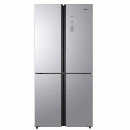ثلاجة دولاب 18 قدم هاير 4 باب إنفرتر No Frost فضي