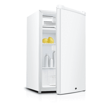 ثلاجة مكتب هاير باب واحد 4.3 قدم – أبيض