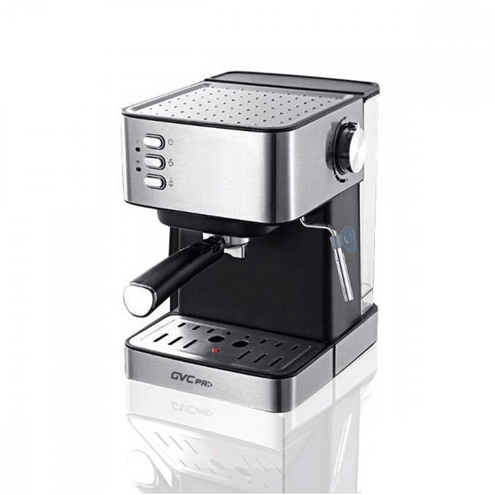 ماكينة قهوة GVC PRO و الإسبرسو 850 وات - فضي