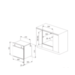 فرن بلت ان كهرباء ماستر جاز - 5 برامج - 60 سم - بولندي