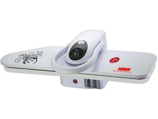 كاوية بخار ملابس هام 2200 وات 34 بوصة كبس بشاشةHM34SP-WN24