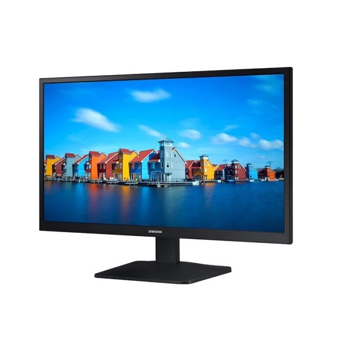شاشة كمبيوتر سامسونج 19 بوصة LED - اسود