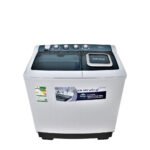 غسالة حوضين ميديا 8 كيلو - ابيض