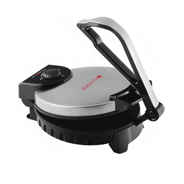 صانع الخبز روتي دوتس 1200 وات - 25 سم - أسود*فضي CRD-10 صانع الخبز روتي