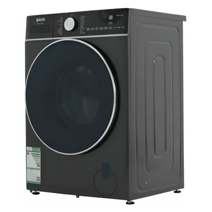 غسالة امامية سرين اتوماتيك 8 كيلو - فضي SRWM-8K-FAS غسالة امامية