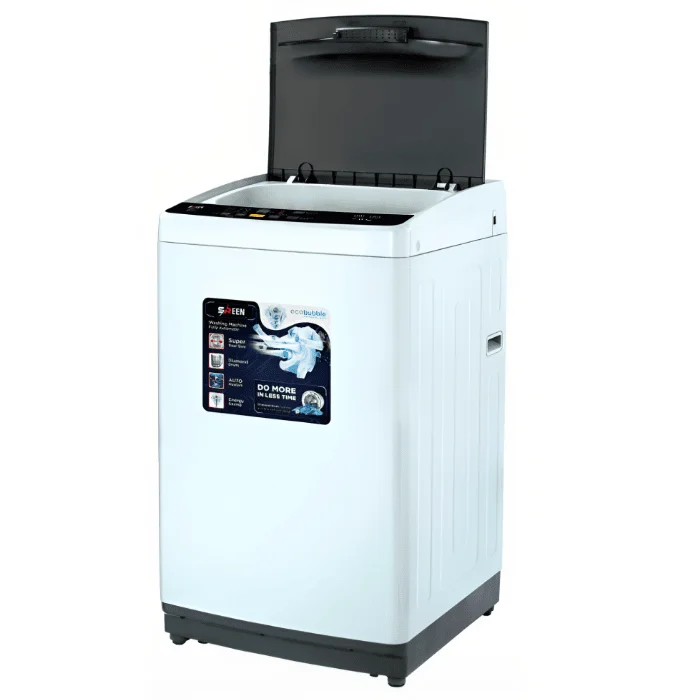 غسالة فتحة علوية سرين 7 كيلو أتوماتيك - أبيض SRWM-8TW(w) غسالة فتحة علوية