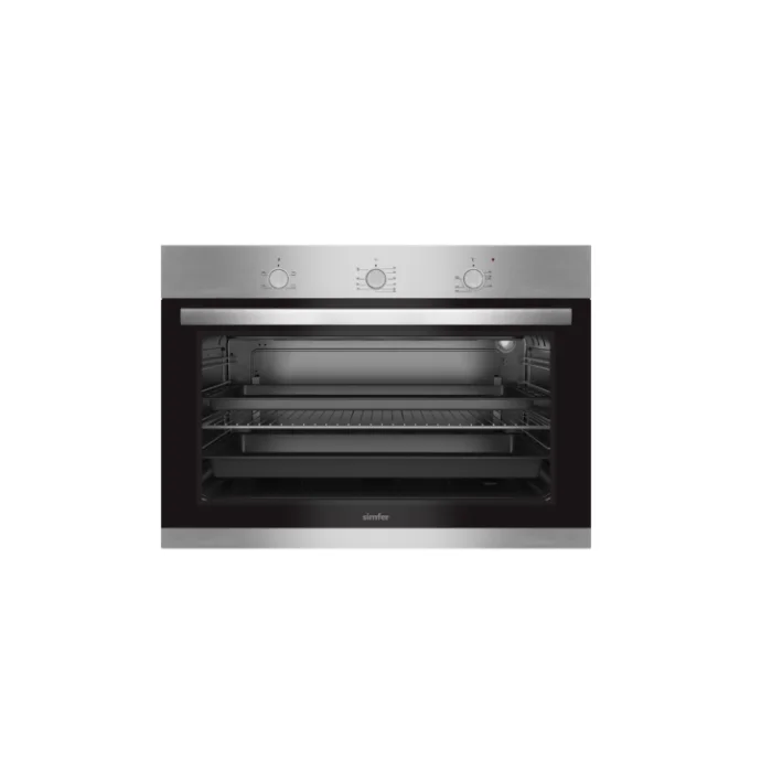 فرن سيمفر كهرباء بلت ان 90 سم - شواية - ستيل B 9109 MERM فرن سيمفر كهرباء