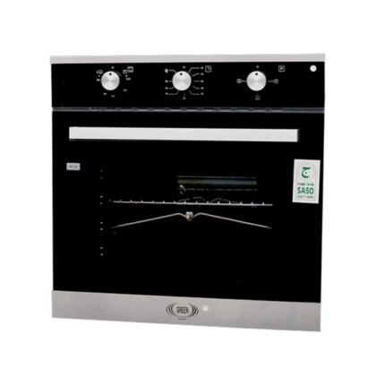 فرن غاز بلت ان جرين الكتريك 60 سم - أسود