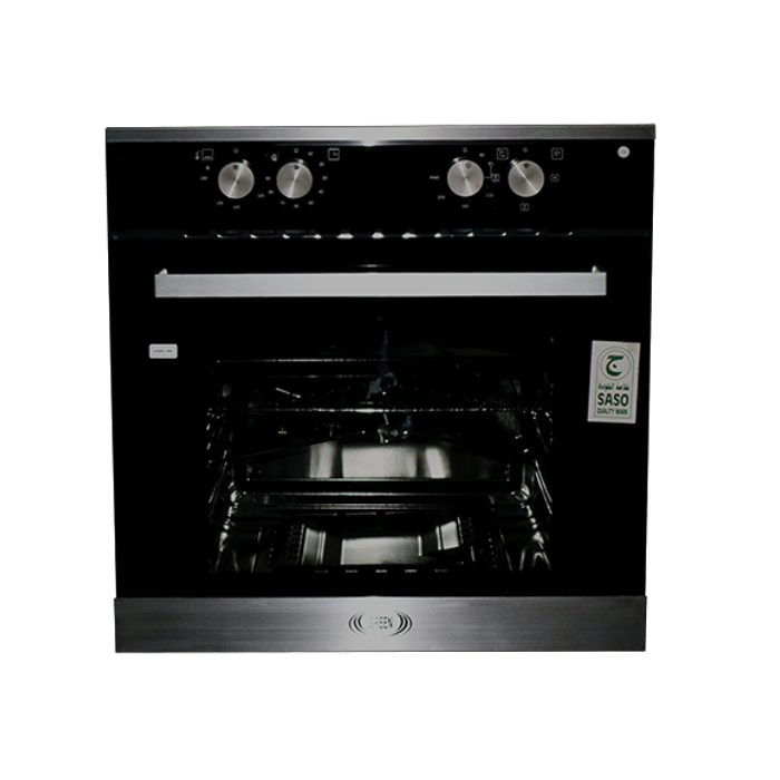 فرن كهربائي غاز جرين الكتريك بلت ان 60 سم - أسود فرن كهربائي غاز جرين الكتريك بلت ان 60 سم - أسود