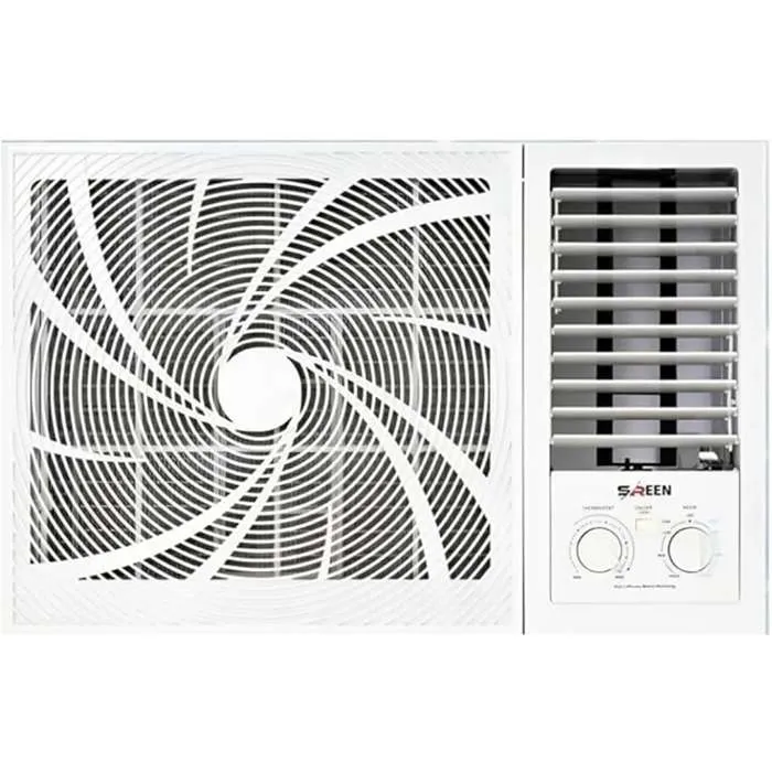 مكيف شباك سرين - 17200 وحدة - حار/بارد sreen18hw مكيف شباك
