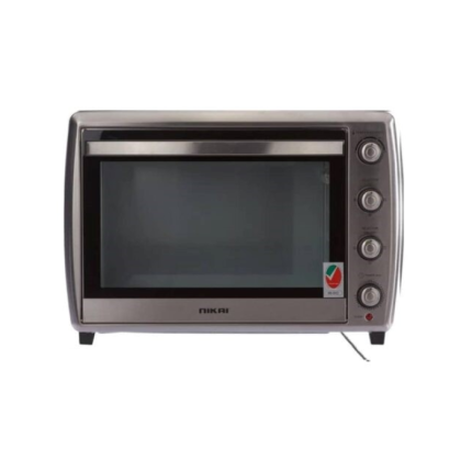 فرن كهرباء نيكاي 65 لتر 2200 وات – فضي NT6500SRC2