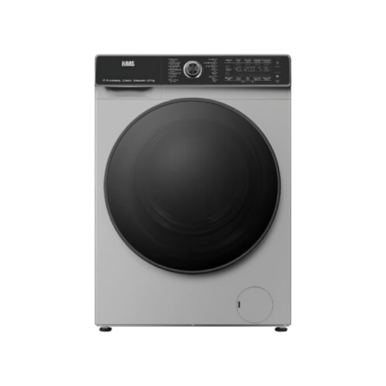 غسالة هاس 12 كيلو انفرتر امامى تنشيف 100% - فضى