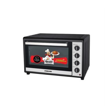 فرن كهرباء نيكاي 36 لتر 1500 وات أسود NT655RX2