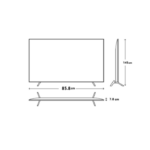 شاشة 65 بوصة هام سمارت 4K UHD QLED - اندرويد QHM4K65S11TND