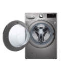 غسالة اوتوماتيك ال جي امامية 15 كيلو انفرتر - فضي