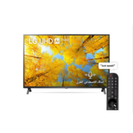 شاشة 55 بوصة ال جي سمارت 4k UHD – LED – أسود - 55uq75006lg