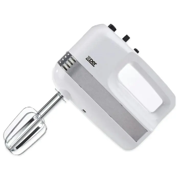 مضرب يدوي اكسبير كهربائي 400 وات -5 سرعات- أبيض XPHM-400W مضرب يدوي