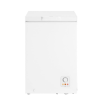 فريزر ارضي هايسنس مسطح 3.5 قدم - أبيض