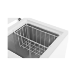 فريزر ارضي هايسنس مسطح 3.5 قدم - أبيض