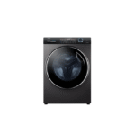 غسالة اتوماتيك هاير 10كيلو تحميل أمامي انفرتر-فضي