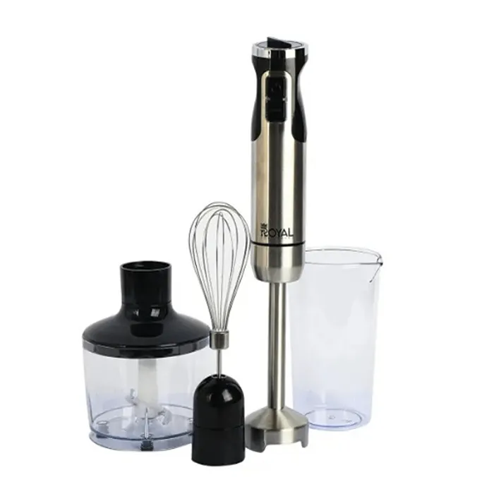 خلاط كهربائي 800 وات رويال 8 سرعات ستيل RA-HB1275 خلاط كهربائي