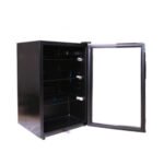 ثلاجة عرض باب واحد ستار واي 5 قدم – أسود SW135GD