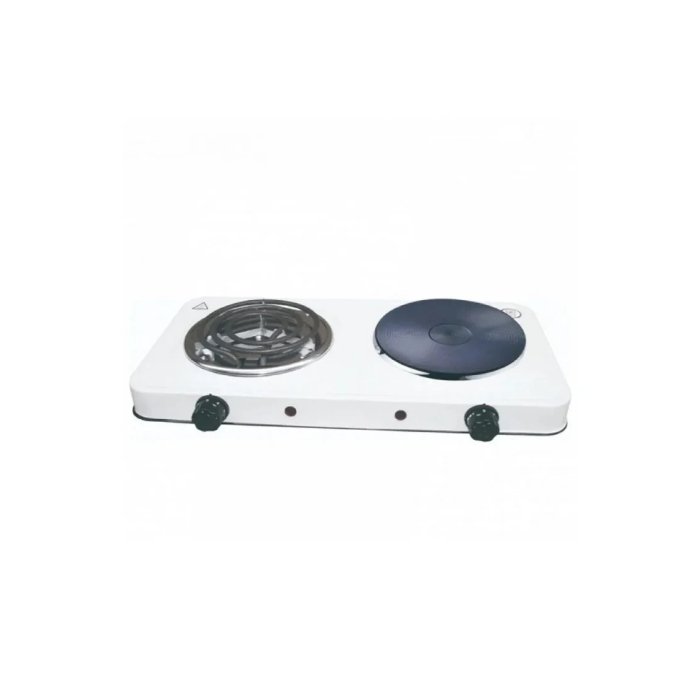 موقد متنقل كهرباء كراون – 2 شعلة – 2000 وات KW-6204
