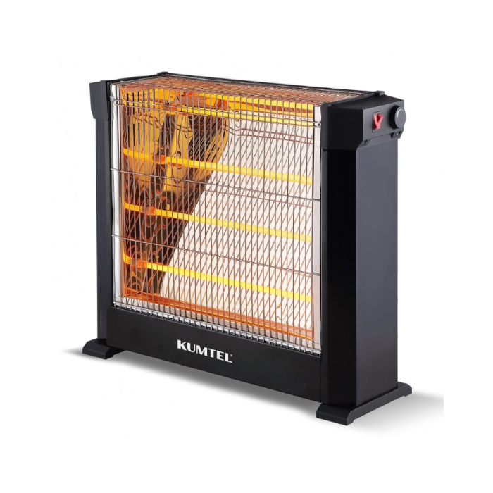 دفاية كومتيل كهربائية 4 شمعة 2200 واط - أسود SKS2760 دفاية كومتيل